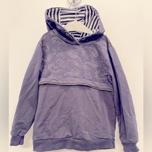 Jarvis Archer dinosaur 5T hooded sweatshirt